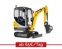 MIETEN Wacker Neuson ET16 1,6t Minibagger Bagger Graben leihen Berlin - Pankow Vorschau