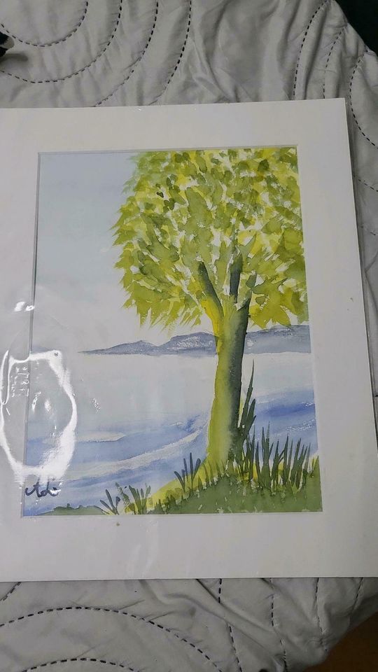 Bild Aquarell DIN A5, BODENSEE, ÜBERLINGEN in Neukirchen-Vluyn