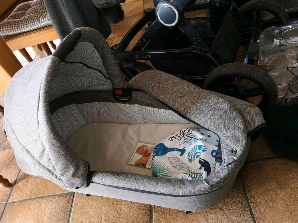 Kinderwagen Hartan Racer Xperia mit Fußsack in Schermbeck