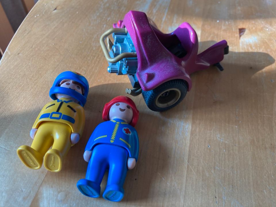 Playmobil 123, 2 Figuren + 1 Fahrzeug (1995)  geobra in Berlin