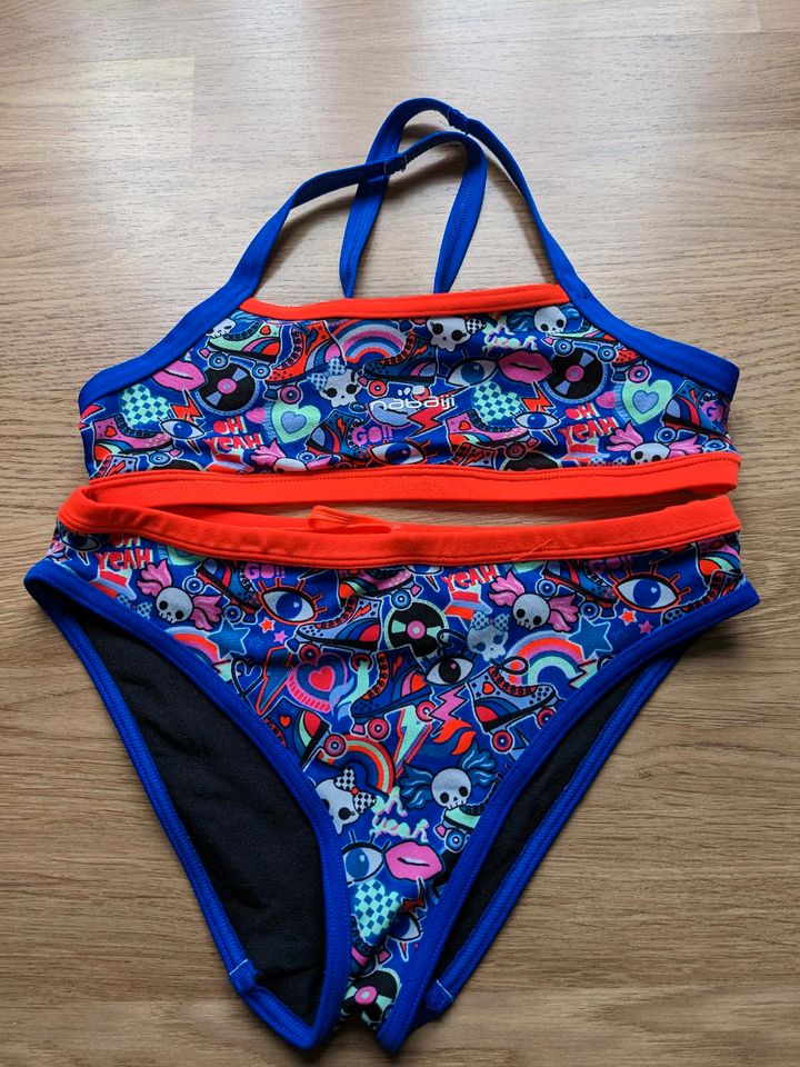 Gr.146 Bikinis Zweiteiler Decathlon Swimwear Badeanzug in Mönchengladbach