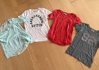 4 T-Shirts Abercrombie & Fitch Größe S bunt Bayern - Würzburg Vorschau