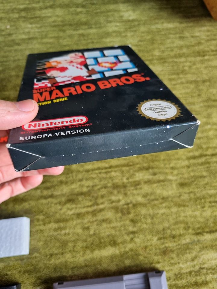 Super Mario Bros. (Nintendo NES, 1987) OVP, top Zustand in Leipzig