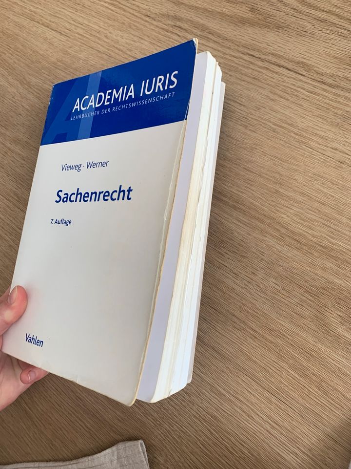 Sachenrecht 7.Auflage Vieweg,Werner in Gremmendorf