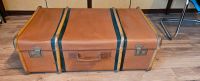 Alter Retro Koffer mit Holz Vintage 85cm x  50cm x 30cm braun Stuttgart - Vaihingen Vorschau