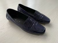 Slipper Mokassin Schuhe „Gabor"  Größe 39  blau TOP Zustand Dithmarschen - Marne Vorschau