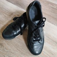 Damenschuhe, Gr. 39, schwarz  Luftpolster, Samt-Schnürsenkel Niedersachsen - Großenkneten Vorschau