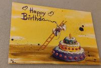 Diddl Postkarte Happy Birthday Nordrhein-Westfalen - Minden Vorschau