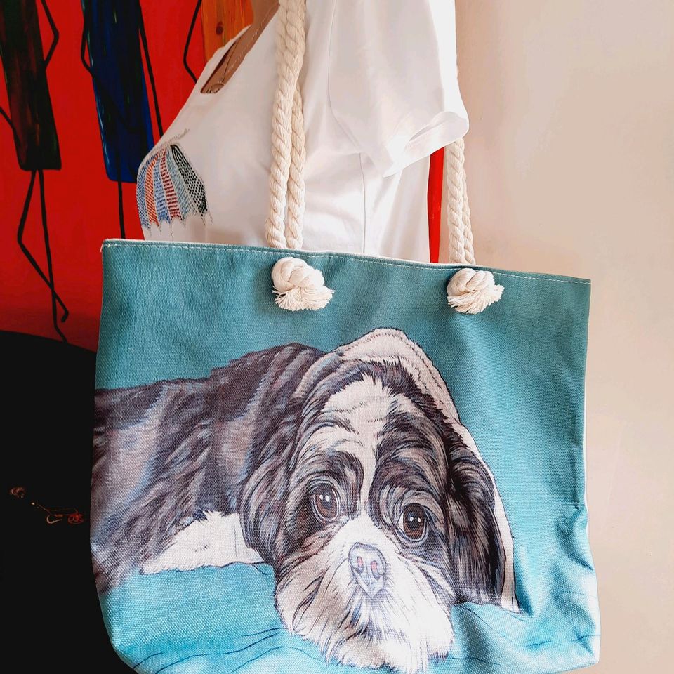 Tolle große Taschen mit Shih-Tzu,  Malteser, Chihuahua u.a. in Wegberg