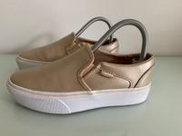 Vans Slipper, Sneaker, Goldfarben, Leder, Größe 36,5/ 37 Rheinland-Pfalz - Mutterstadt Vorschau