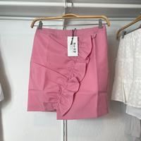 neu + Etikett 36 NA-KD Minirock mit Raffung pink frill Berlin - Mitte Vorschau
