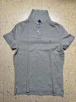 Tommy Hilfiger Polo-Shirt Slim Fit beige hellgrau Hessen - Gießen Vorschau