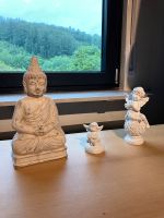 Große Buddha Deko Figur mit zwei Engel Figuren Rheinland-Pfalz - Betzdorf Vorschau