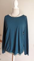 CECIL❤️Longsleeve Shirt /Pulli Petrol graphisches Design Gr. M Niedersachsen - Lüneburg Vorschau