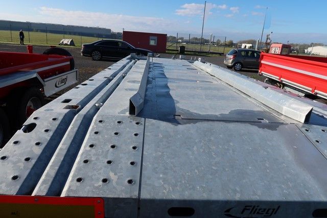 Fliegl ZPS 200 Kombi Fahrzeug Container+Tieflader in Hagenow