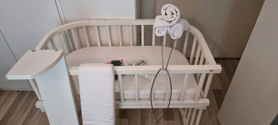 Baby Bay Beistellbett Maxi Zwillinge mit zubehör in Frankfurt am Main