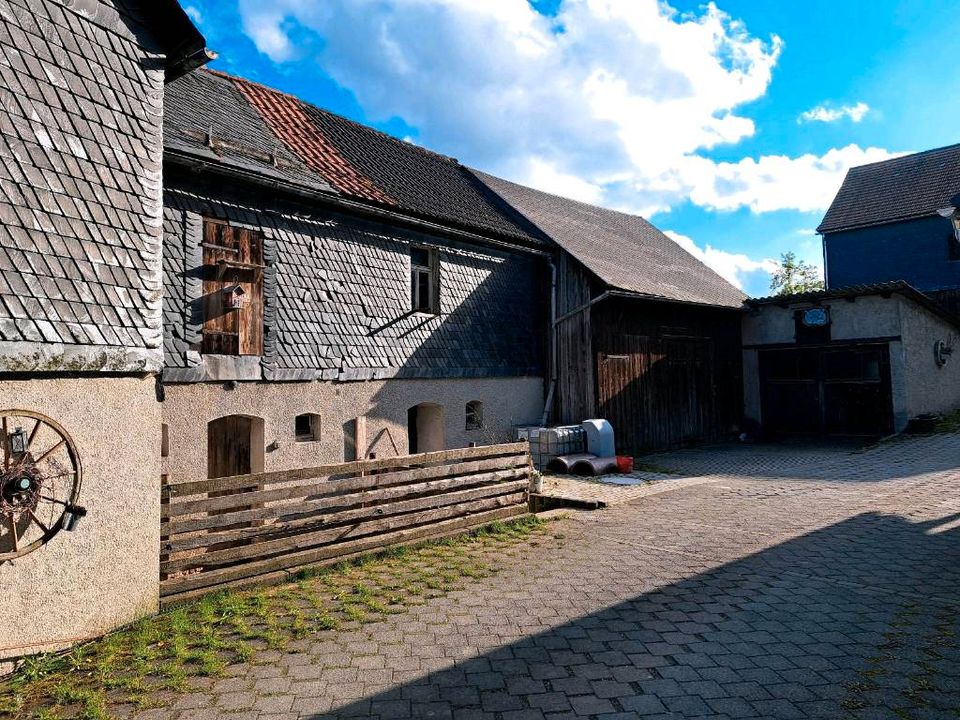 Scheune Nebengebäude Selbstabbau in Remptendorf