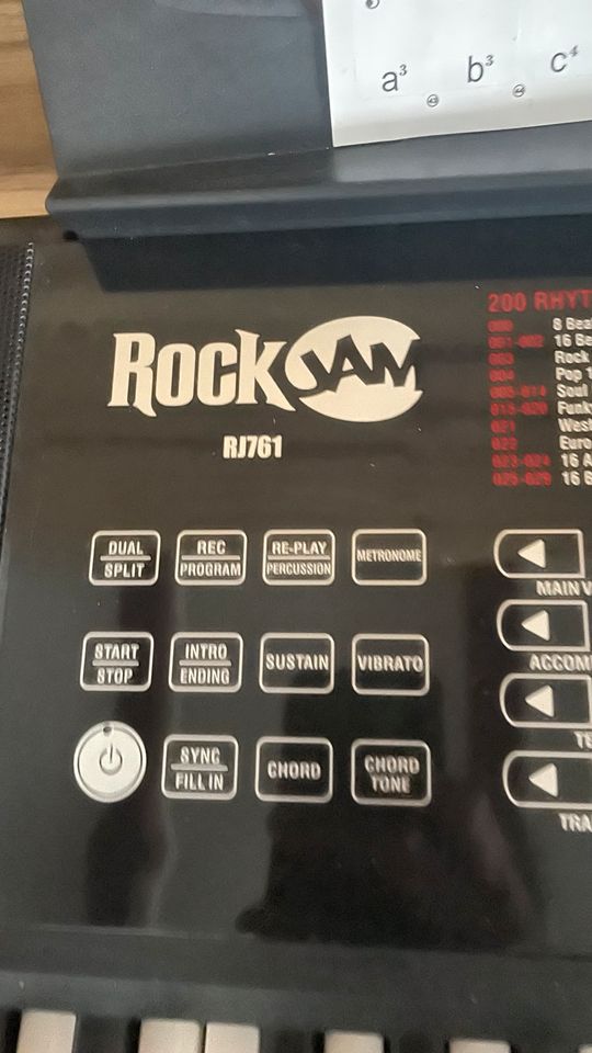 Rock Jam Keyboard in Katzweiler