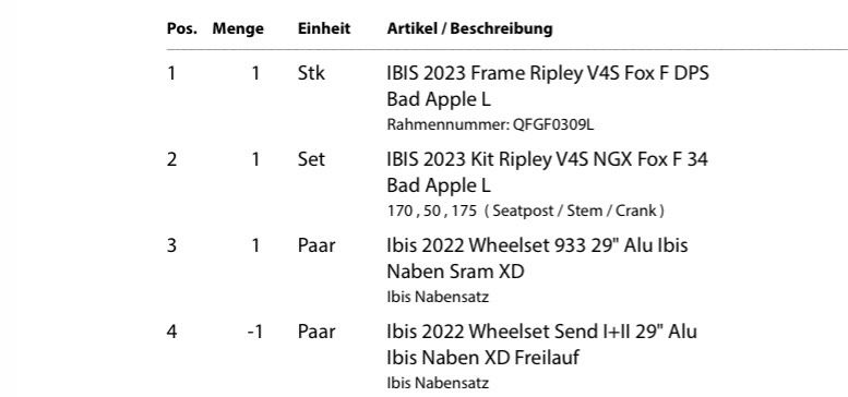 IBIS Ripley 4VS Bad Apple 2023 Größe L in Seligenstadt