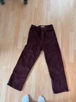 Levi’s Ribcage straight in Bordeaux Größe 27 in Cord Optik Hessen - Niedernhausen Vorschau