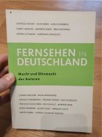 Buch Fernsehen in Deutschland Macht und Ohnmacht der Autoren Sachsen-Anhalt - Halle Vorschau