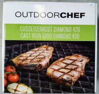 Gusseisenrost Diamond 420 für Outdoorchef-Grill Bayern - Gersthofen Vorschau