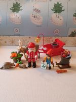 Playmobil Weihnachtsmann mit Rentierschlitten unterwegs zu euch.. Nordrhein-Westfalen - Dorsten Vorschau