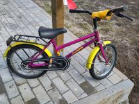 Kinderfahrrad Fahrrad 16 Zoll pink mit Gepäckträger Baden-Württemberg - Ostfildern Vorschau