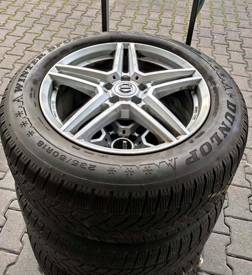 ✓ VOLVO XC60 235/60 R18 107H WINTERREIFEN WINTERRÄDER ALUFELGEN in Herten