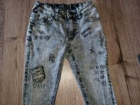 RG Jeans Gr. 116 mit Druck Motiven Hose Grau Niedersachsen - Esens Vorschau