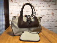 Lancel Handtasche beige/braun Wandsbek - Hamburg Sasel Vorschau