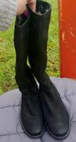 Högl damen Lammfell Stiefel gr.37 schwarz fast neu, Wildleder West - Unterliederbach Vorschau