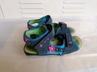 Däumling Sandalen blau mit Neon Blumen 27 Baden-Württemberg - Leonberg Vorschau