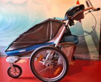 Verkaufe Thule Chariot CX 2 blau Kinder Fahrrad Hänger Bayern - Pfreimd Vorschau