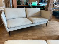 2-Sitzer Sofa Couch Beige  aus Samt Schleswig-Holstein - Lohe-Föhrden Vorschau