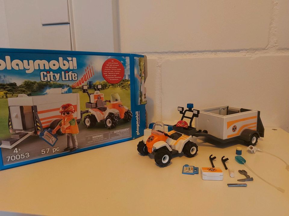 Playmobil City Life 70053 Quad Rettung in Nagold