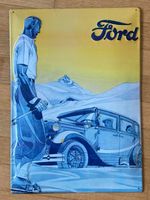 Blechschild Ford Metallschild Auto Werkstatt Nostalgie 35 x 49 Essen - Rellinghausen Vorschau