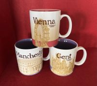 Starbucks Tassen ICON Mugs GENT VIENNA MANCHESTER 473ml Rheinland-Pfalz - Linz am Rhein Vorschau