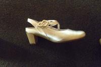 Damenschuhe GABOR Silber Größe 4 Bayern - Bad Wörishofen Vorschau
