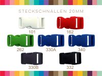 Steckschnallen 20mm bunt verschiedene Farben Baden-Württemberg - Heidelberg Vorschau