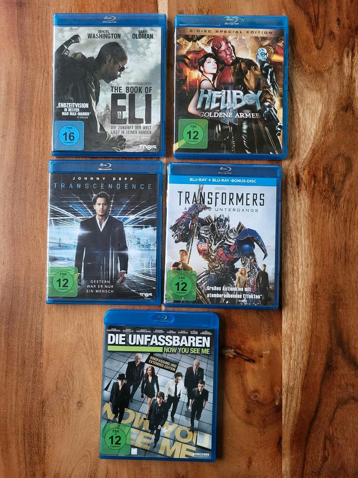 Blu-Ray zB. Transformers, Die Unfassbaren,  Hellboy... in Bermatingen