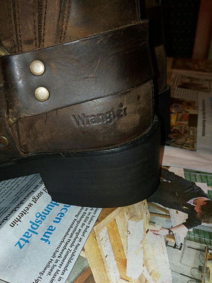 BIKER  STIEFEL von WRANGLER in Anröchte