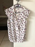 Weiße Bluse mit Blumen von Atmosphere Größe 36, kurzarm Hessen - Trebur Vorschau