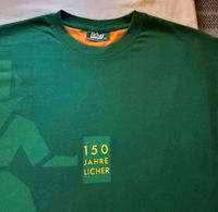 T-Shirt "Licher" 150 Jahre LICHER, Gr. S- M, Baumwolle, grün Hessen - Mücke Vorschau