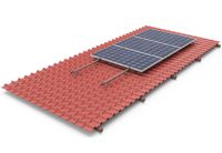 Ziegeldach Montagesystem für 4 Solarmodule Nordrhein-Westfalen - Würselen Vorschau