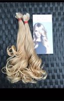 NK Extensions blond hellblond 150 Strähnen 40 cm Echthaar Sachsen - Großpösna Vorschau