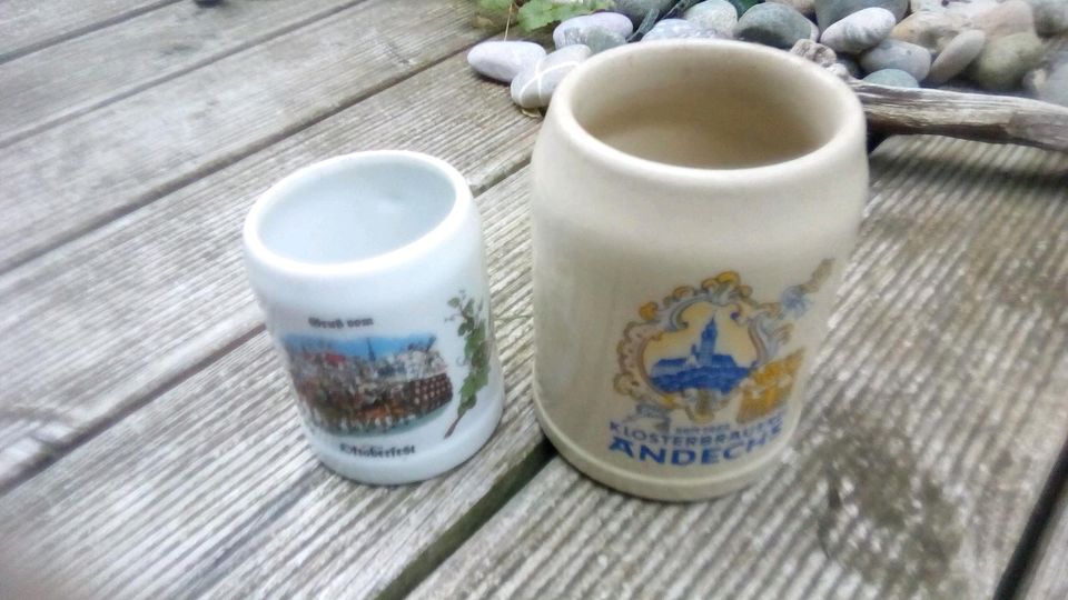 Bierkrug Kloster Andechs Oktoberfest München in Weitnau