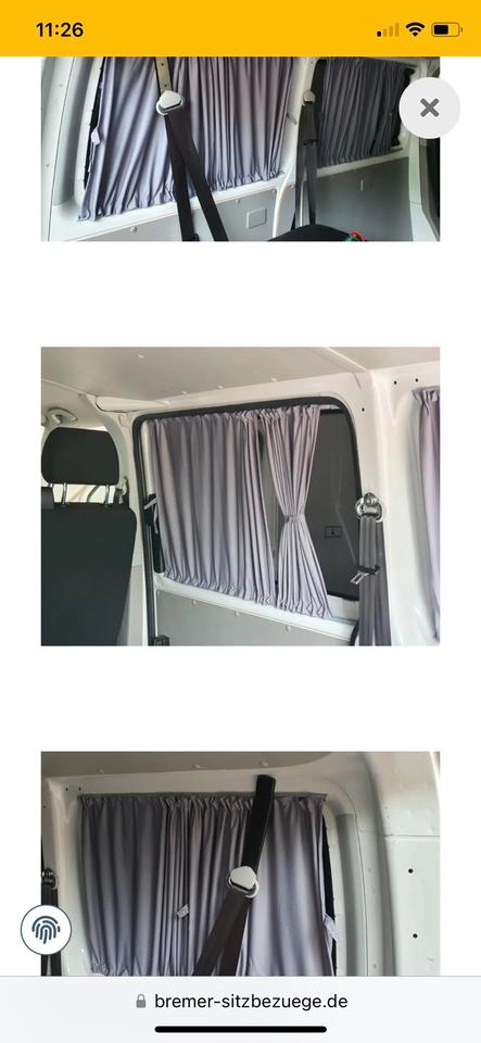 Gardinen Set unbenutzt VW Transporter T6 T5 Bremer Sitzbezüge in Flensburg