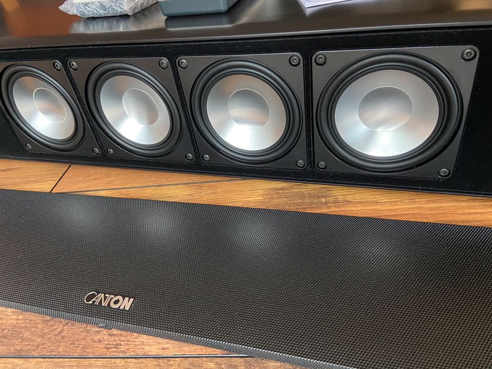 Canton DM 90.2, Soundbar schwarz, Heimkino, Tausch Sonos Playbase in Saarbrücken