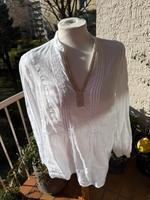 Oui Leinenbluse weiß 36/38 Bluse München - Moosach Vorschau